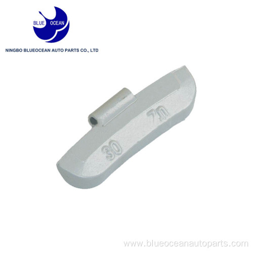 epoxy polyester coating zinc balancing wheel weights clip